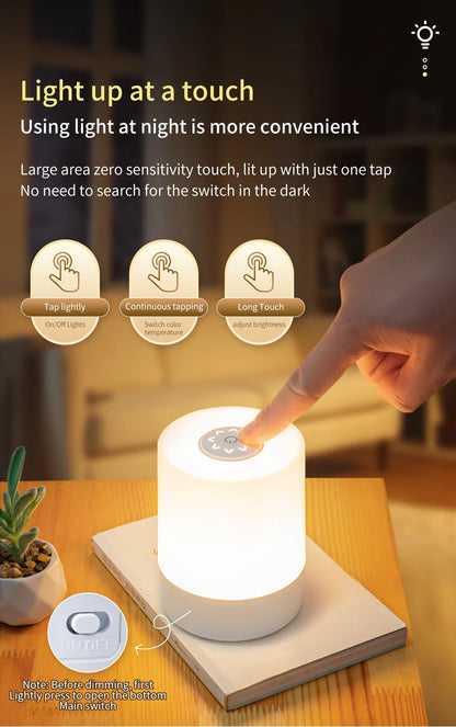 Touch Night Lamp USB LED