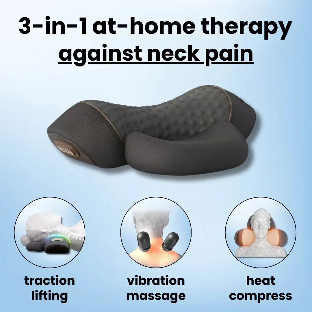 Cosseal-3-in-1 Neck Massager Cervical Pillow